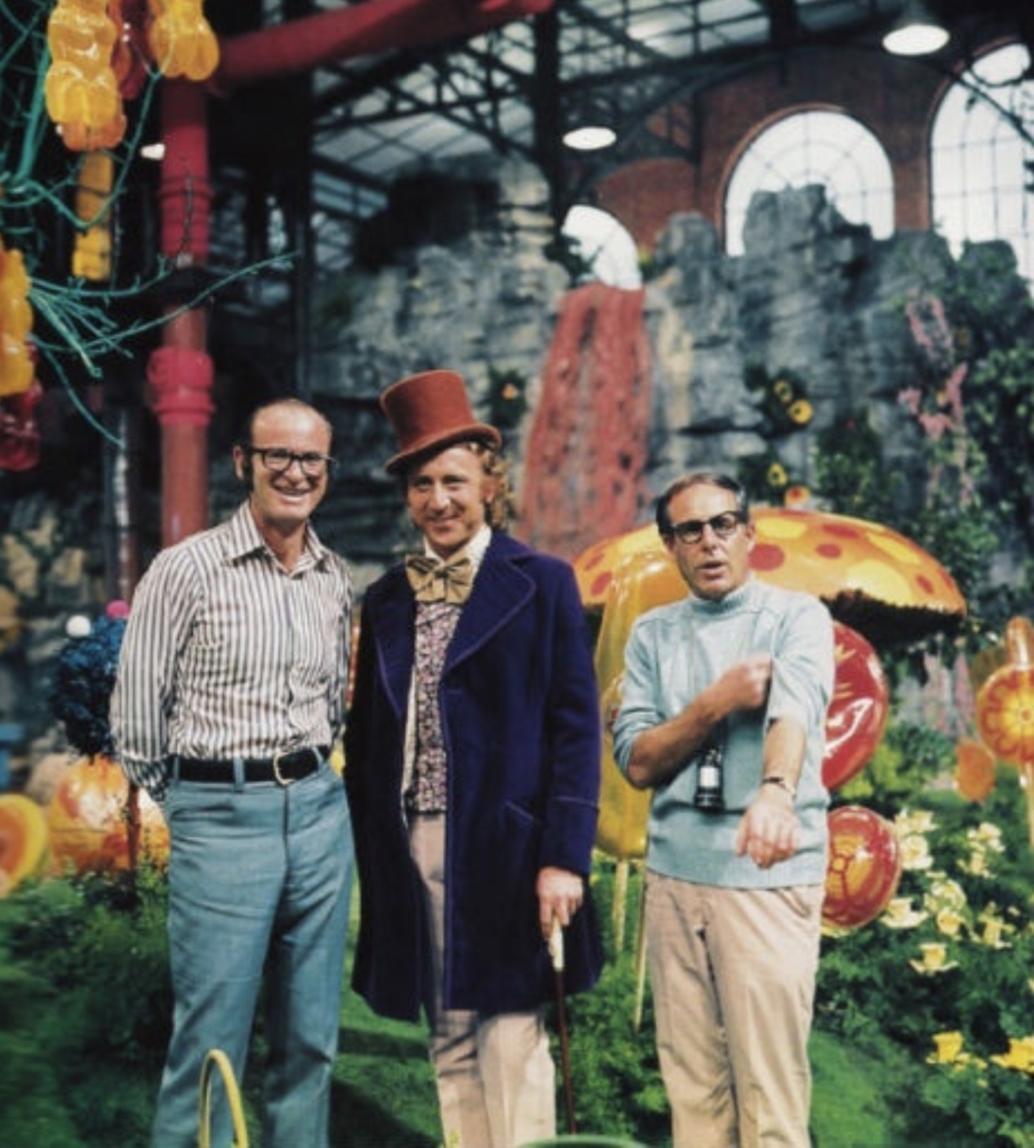 Director Mel Stuart and Gene Wilder